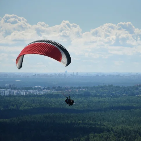 Полет на параплане