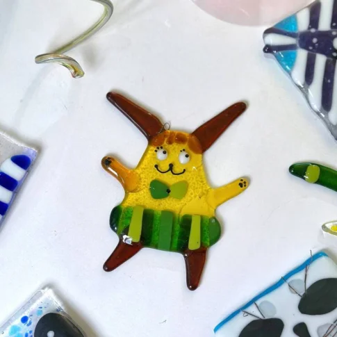 Детский мастер-класс по фьюзингу «Зверята»