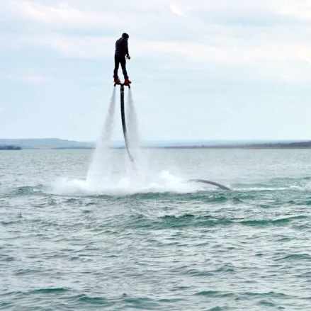 Полет на флайборде