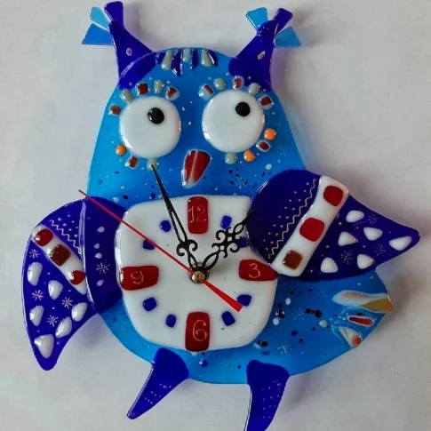 Мастер-класс по фьюзингу «Стильные часы»