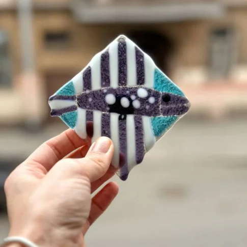 Детский мастер-класс по фьюзингу «Зверята»