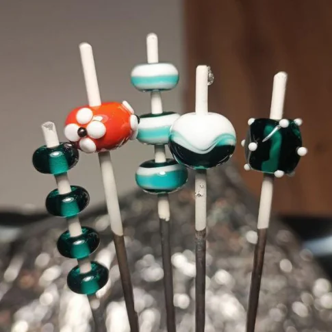 Мастер-класс по созданию украшений из стекла (лэмпворк) «Браслет и Серьги»